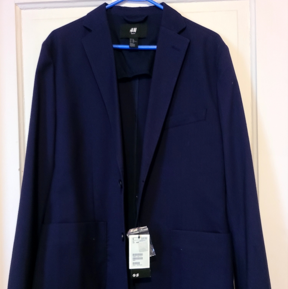 H&M blue blazer